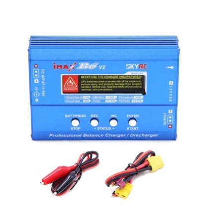 SKYRC iMax B6 V2 Lipo Battery Balance Charger Discharger NiMH NiCD LiHV NiCd PB Li-ion 6A 60W RC Batteries (without Mains Power Supply)