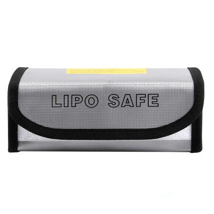 Lipo Battery Fireproof Safe Bag Storage Protecting Batteries Charger are protected in case of an accidental fire 18.5*7.5*6cm
