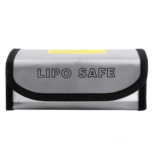 Lipo Battery Fireproof Safe Bag Storage Protecting Batteries Charger are protected in case of an accidental fire 18.5*7.5*6cm