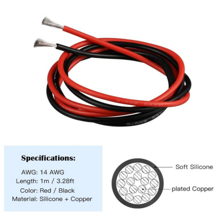 RC Lipo Battery Connectors Kit Deans T XT30 XT60 EC3 Male & Female Plug Adapter Connectors with Silicone Wire & Heat shrink Tube for DIY Accessories