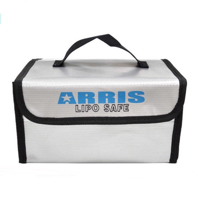 Lipo Safe Bag Fireproof Storage Protecting Battery Charger Guarding in Case of an Accidental Fire. size: 215*155*115mm ARRIS
