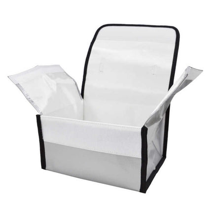 Lipo Safe Bag Fireproof Storage Protecting Battery Charger Guarding in Case of an Accidental Fire. size: 215*155*115mm ARRIS