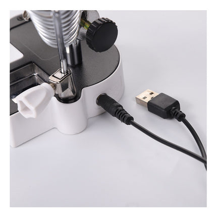 Solder Helping Hands Station LED Lamp Third Hand Repair Solder Iron Holder Stand