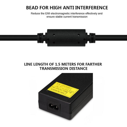 12VDC Power Supply Mains Adapter 5A 60W AC - DC PSU iMax B6 Charger PSU for LED Light with U.K Power Cable