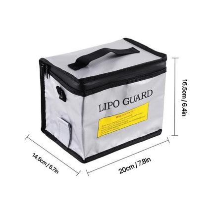 Lipo Safe Bag Fireproof Storage Protecting Battery Charger Size 20*16.5*14.5cm