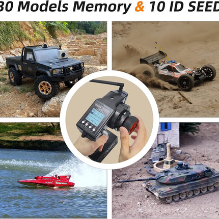 RC Transmitter Receive Radiolink RC4GS V3 6Ch Gyro Radio Control 2.4G Truck Car Boat