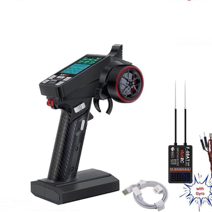 Radio Control Transmitter Receiver Gyro RC 8Ch HOTRC CT-8A 2.4Ghz for RC Car Truck