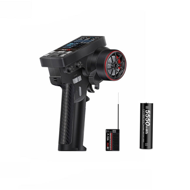 RC Transmitter Receiver Radio Control 10Channel HOTRC CT-10B 2.4ghz with Rechargable Battery
