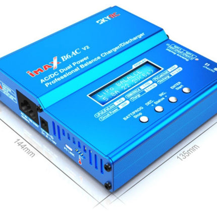 SKYRC iMax B6AC V2 RC Lipo Battery Balance RC Battery Charger LiFe LiHV NiMH Lithium-Ion with Lipo Safe Bag U.K
